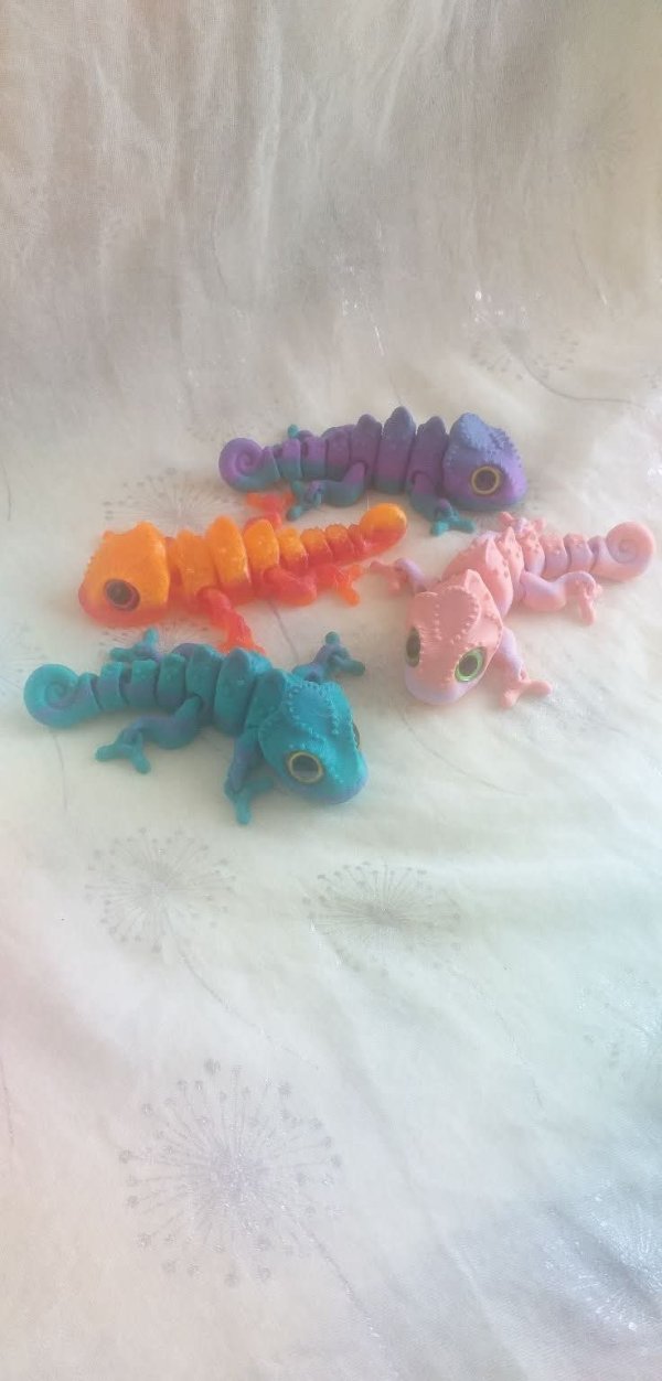 3D printed chameleon