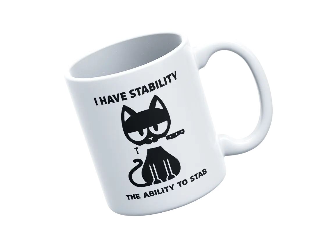 Stability Cat Mug