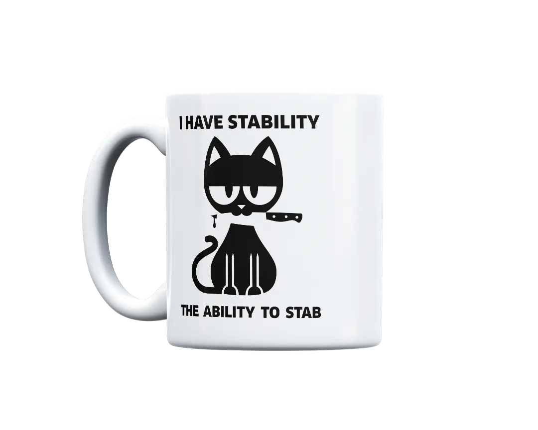 Stability Cat Mug