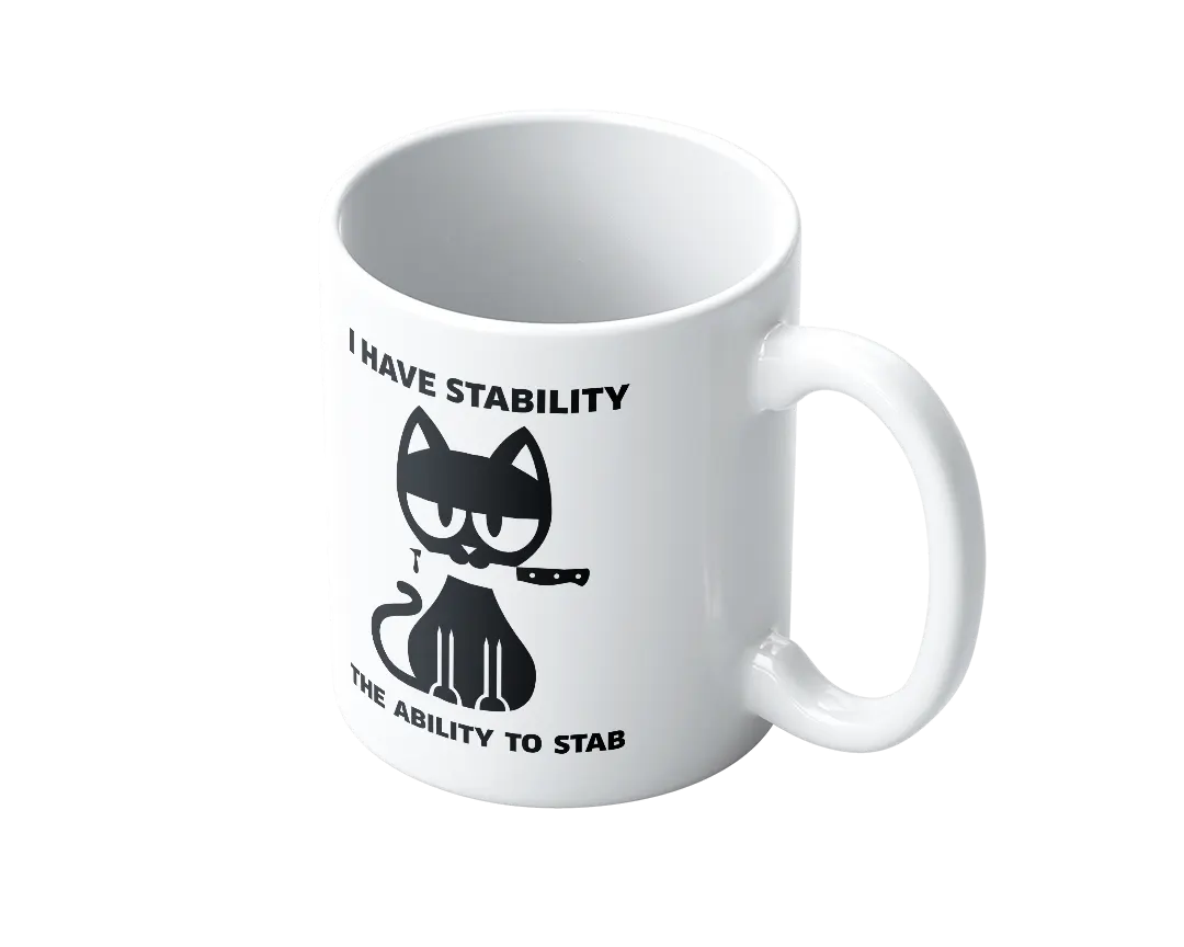 Stability Cat Mug