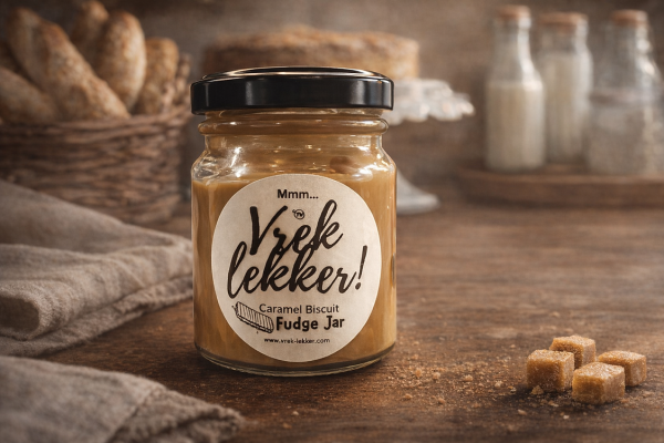 Caramel Biscuit Fudge Jar 125ml - JShop