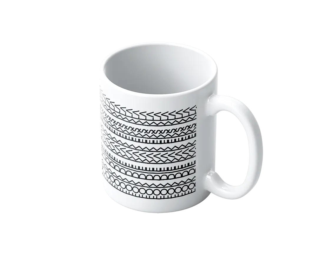 Patterned Perfection Mug - JShop